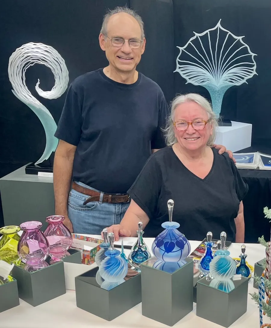 K. William LeQuier and Mary Angus — Artist portraits, photograph by Esther Piaskowski