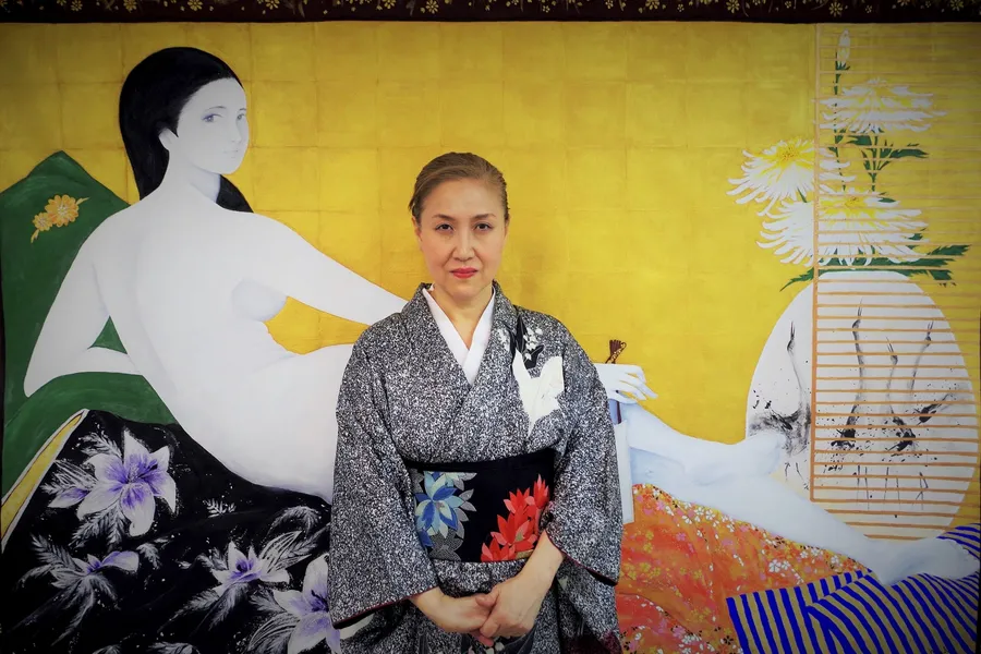 Michi Toki — Artist portraits, photograph by Esther Piaskowski